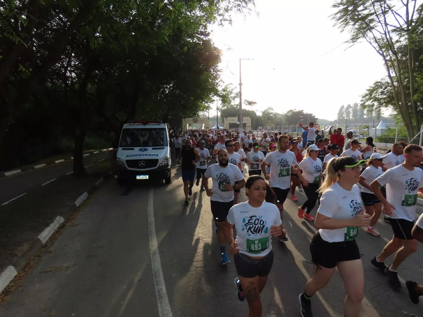 EcoRun reúne  1.500 corredores no Parque da Cidade